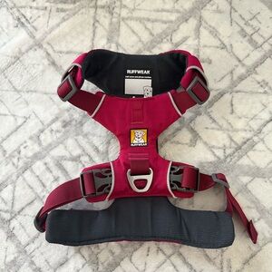 Ruffwear Front Range Dog Harness, Hibiscus Pink Size S